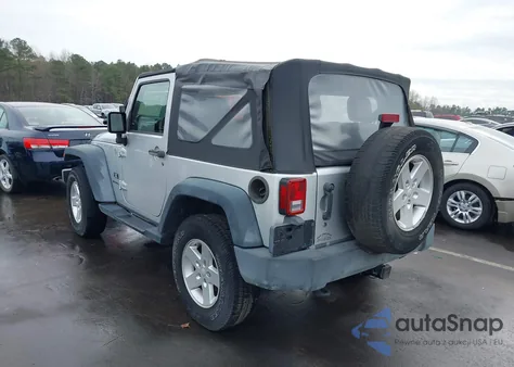 2009 Jeep Wrangler X из США, поврежденный, VIN 1J4FA24199L721476